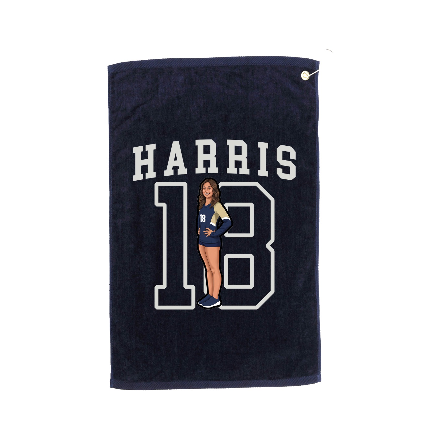 Golf Towel — Shirsey in Navy