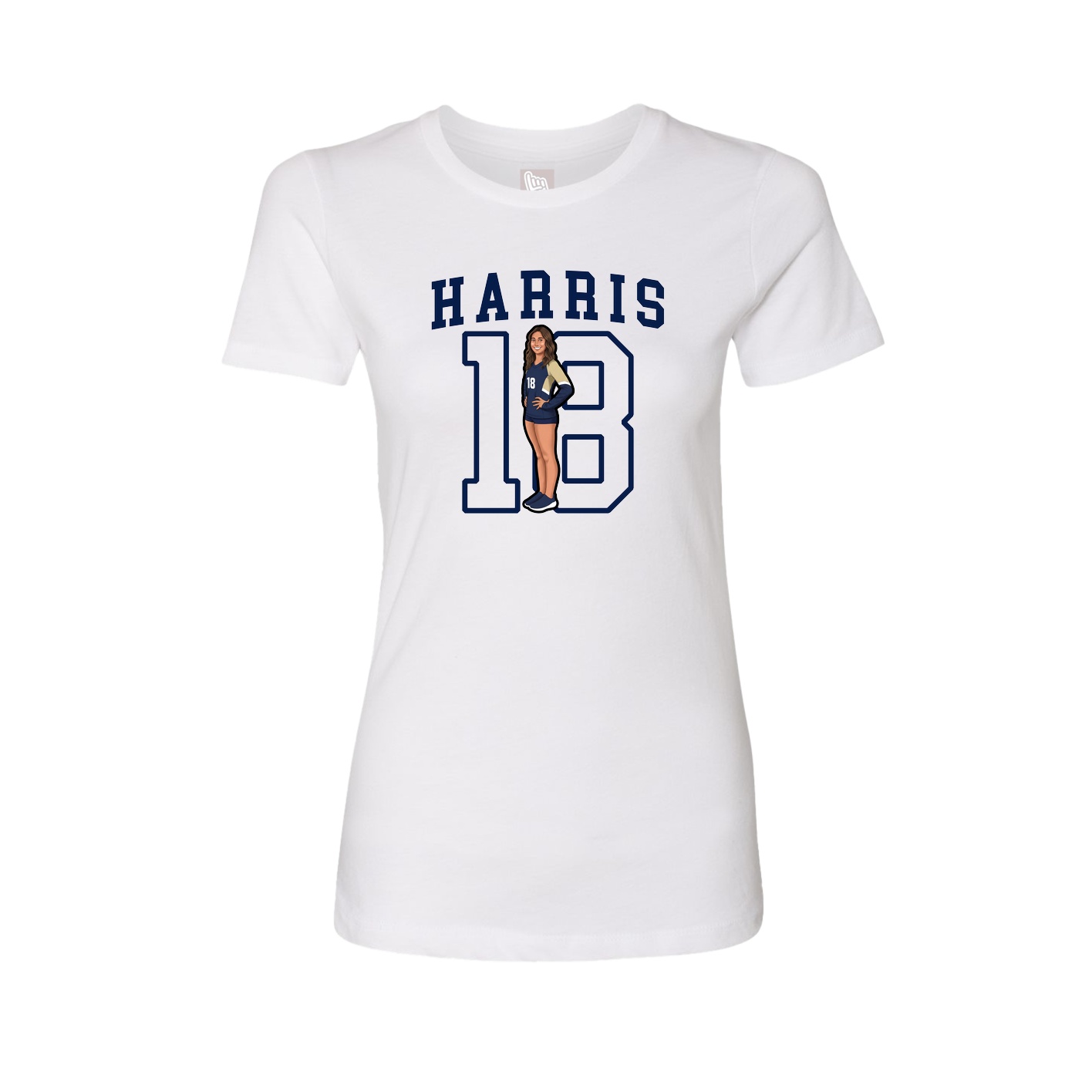 Fitted Women's Tee — Shirsey in White