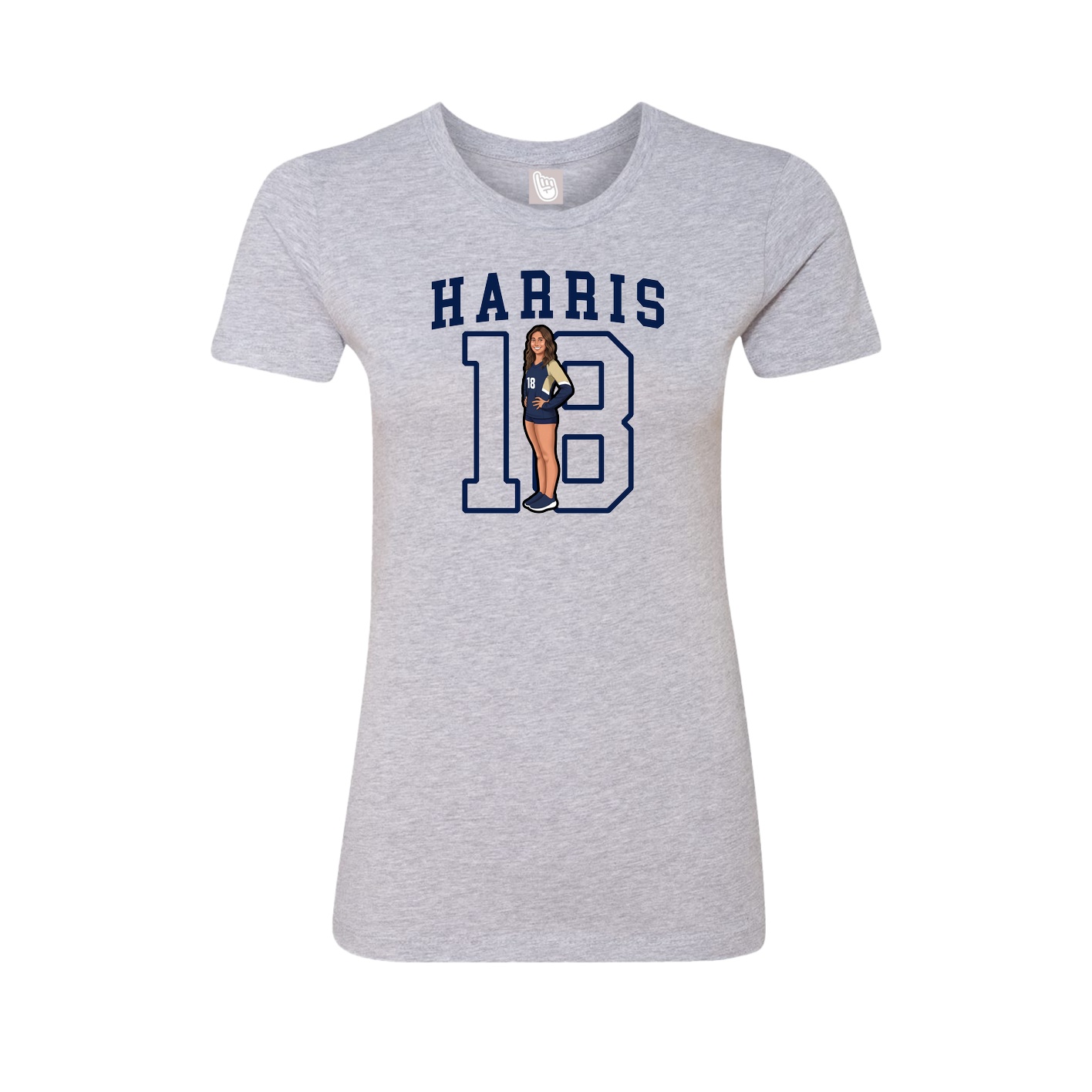 Womens Tee — Shirsey in Grey