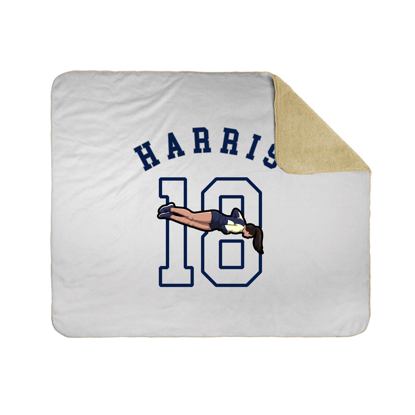 Throw Blanket — Shirsey Arch in White