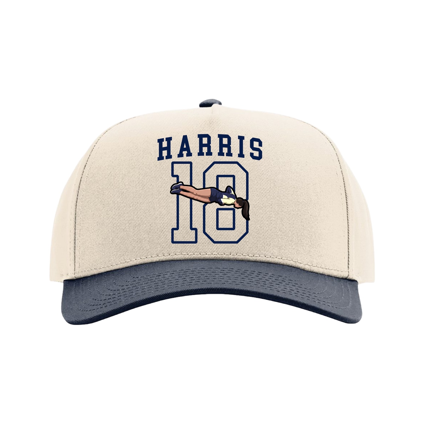 Full Fabric Five-Panel Champ Cap