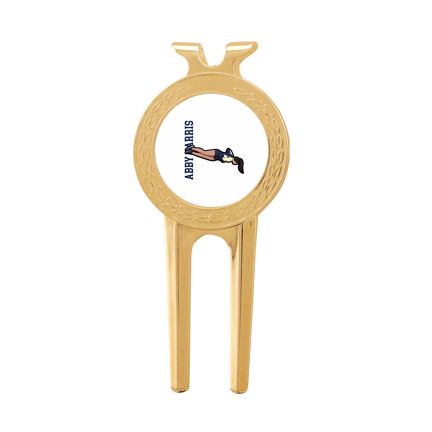 Divot Tool with Ball Marker — Name Vertical in Classic