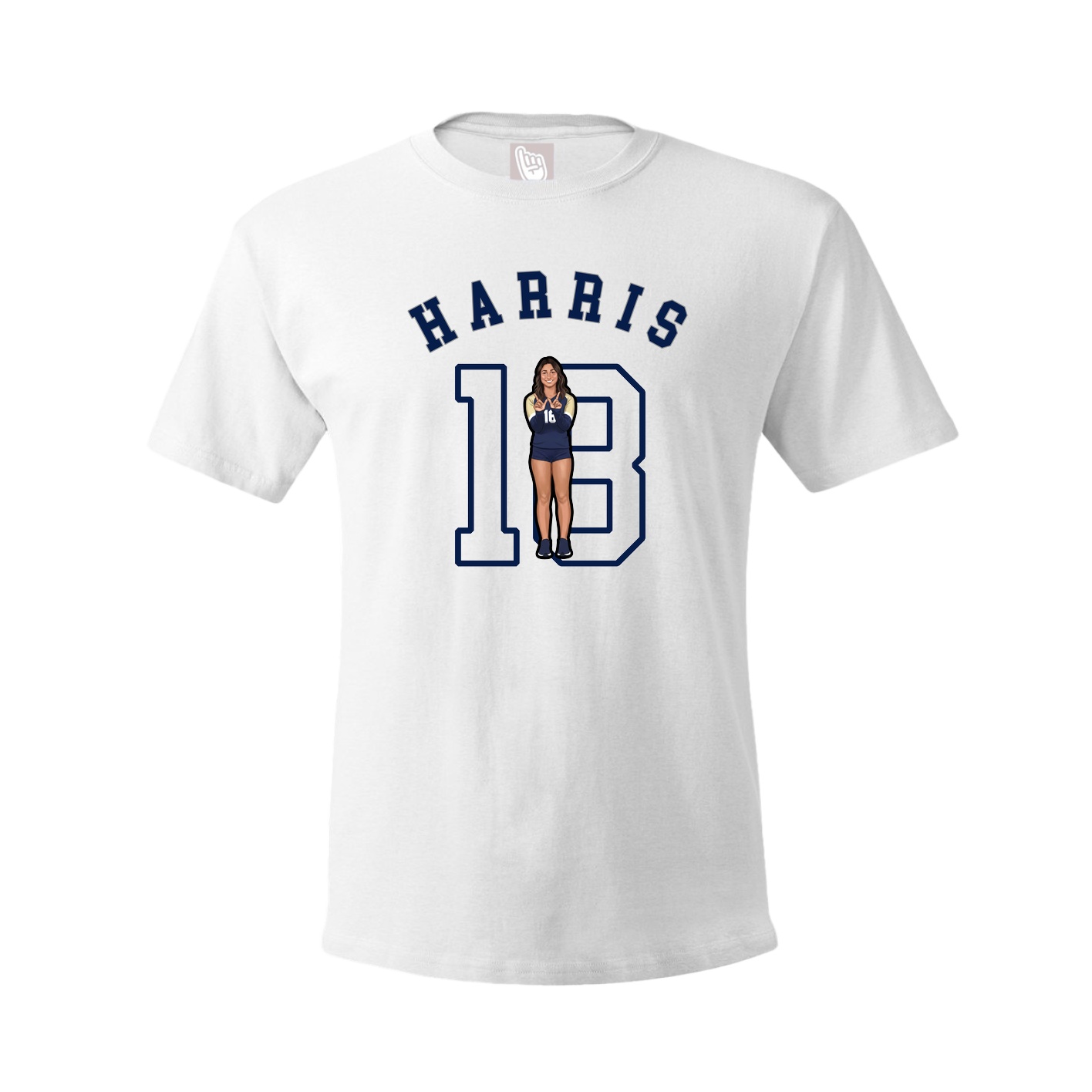 Tee — Shirsey Arch in White