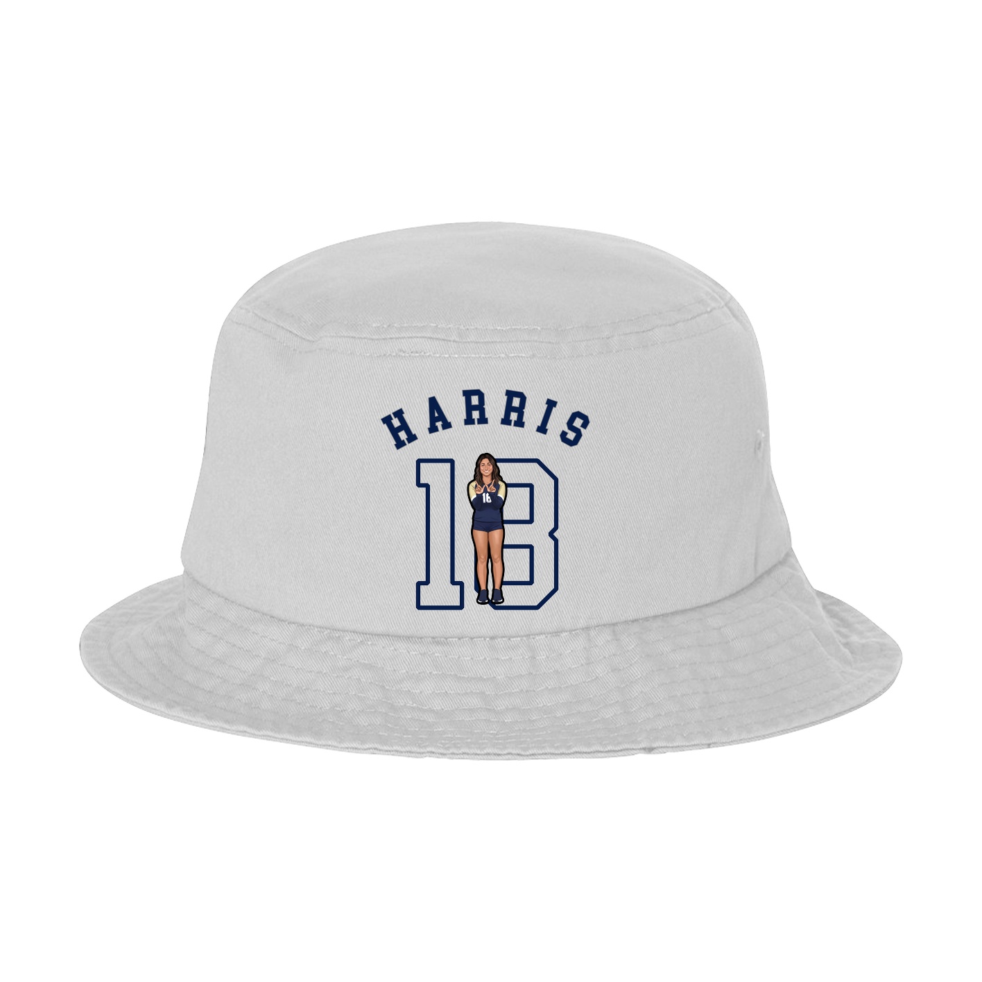 Bucket Cap — Shirsey Arch in White
