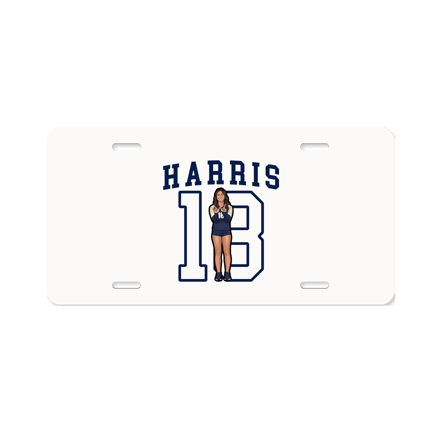 License Plate — Shirsey in Classic