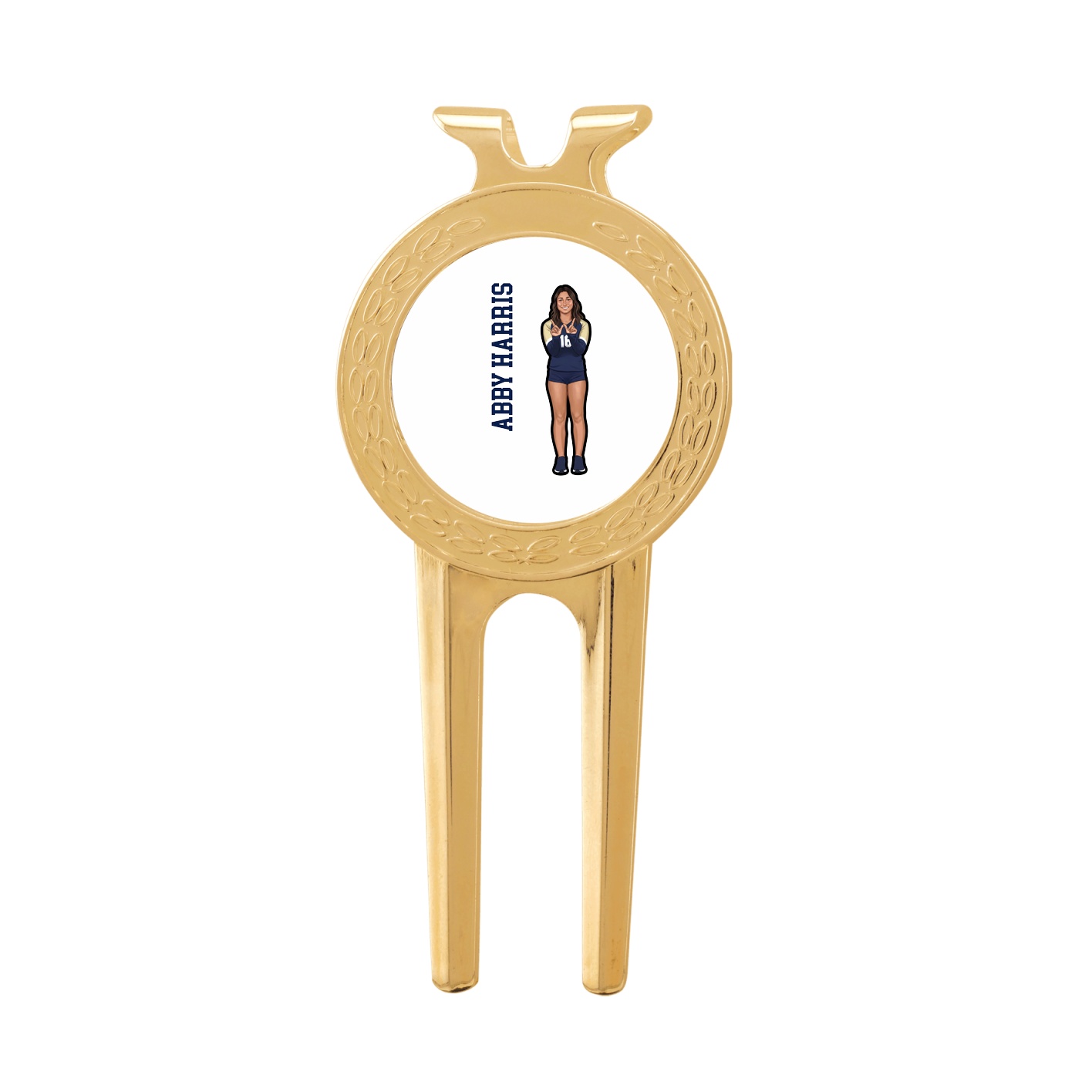 Divot Tool with Ball Marker — Name Vertical in Classic