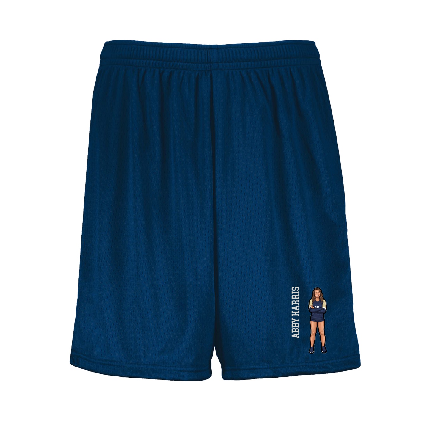 Shorts — Name Vertical in Navy