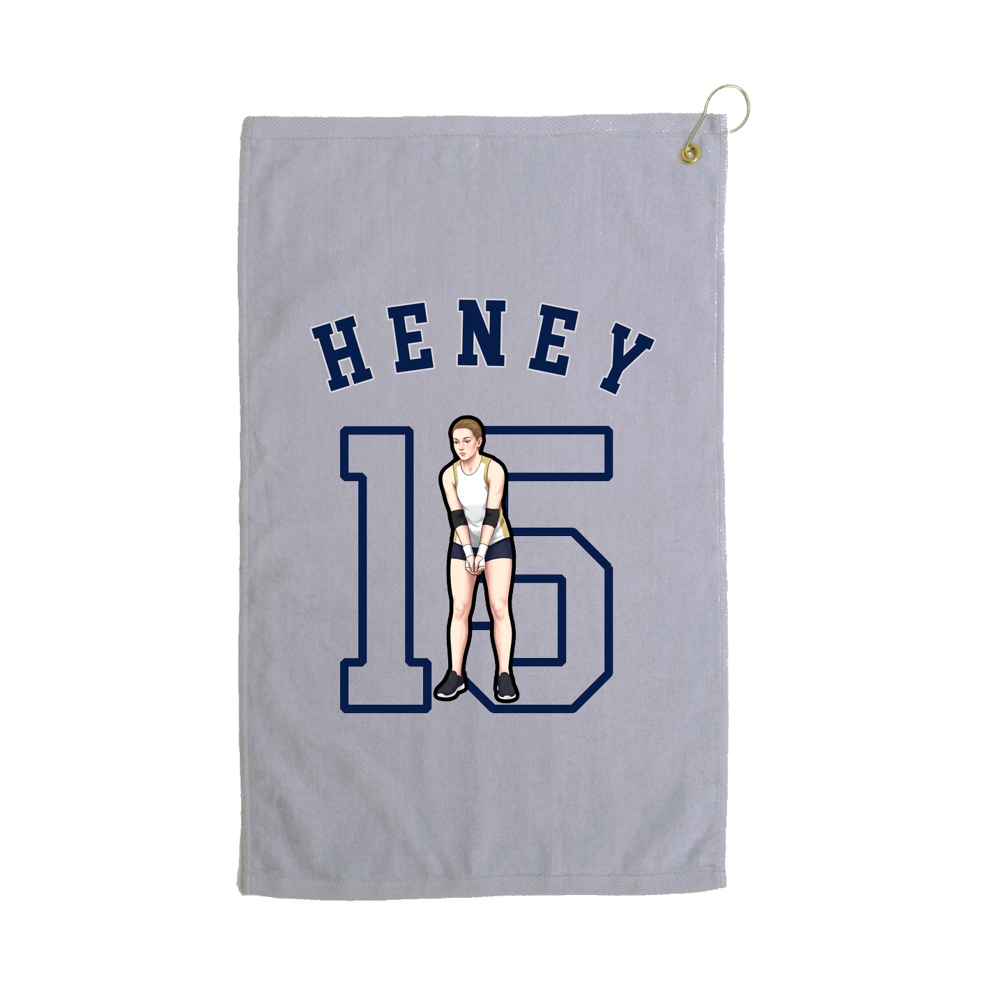Golf Towel — Shirsey Arch in Grey