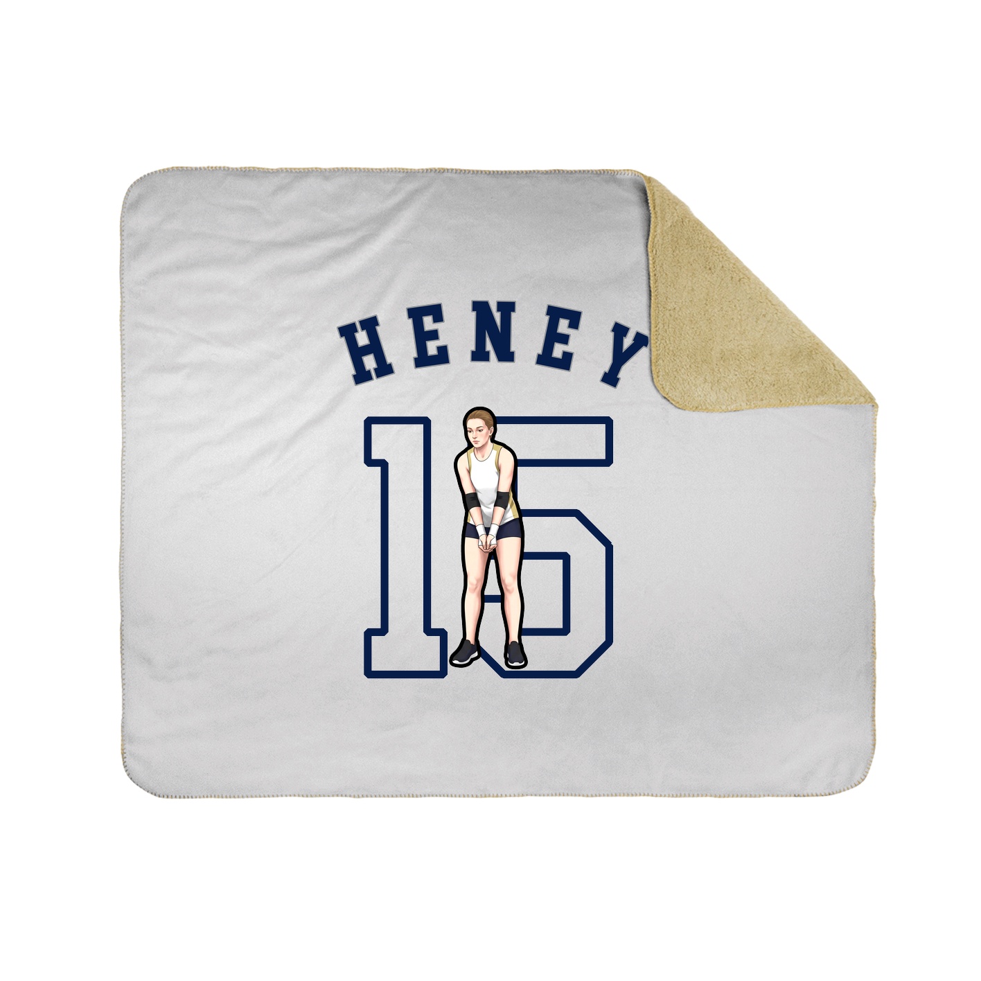 Throw Blanket — Shirsey Arch in White