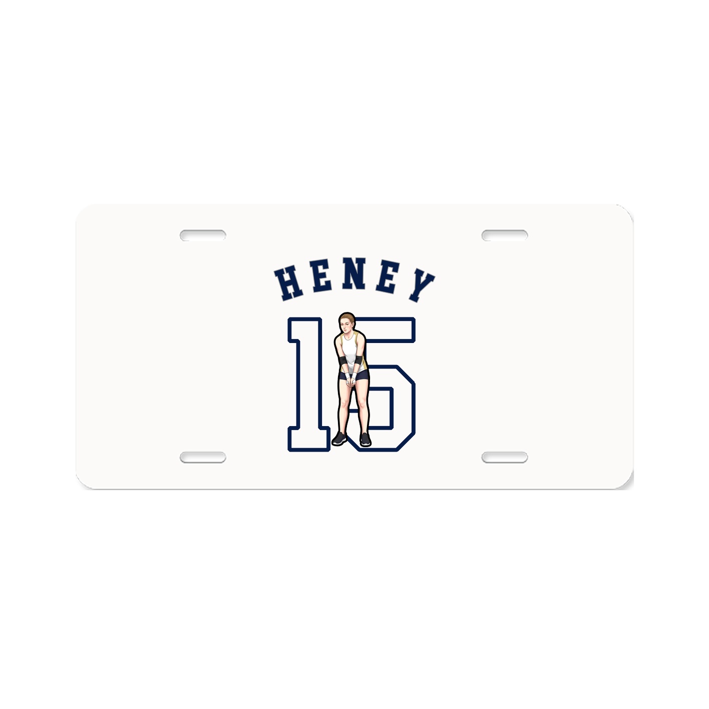 License Plate — Shirsey Arch in Classic