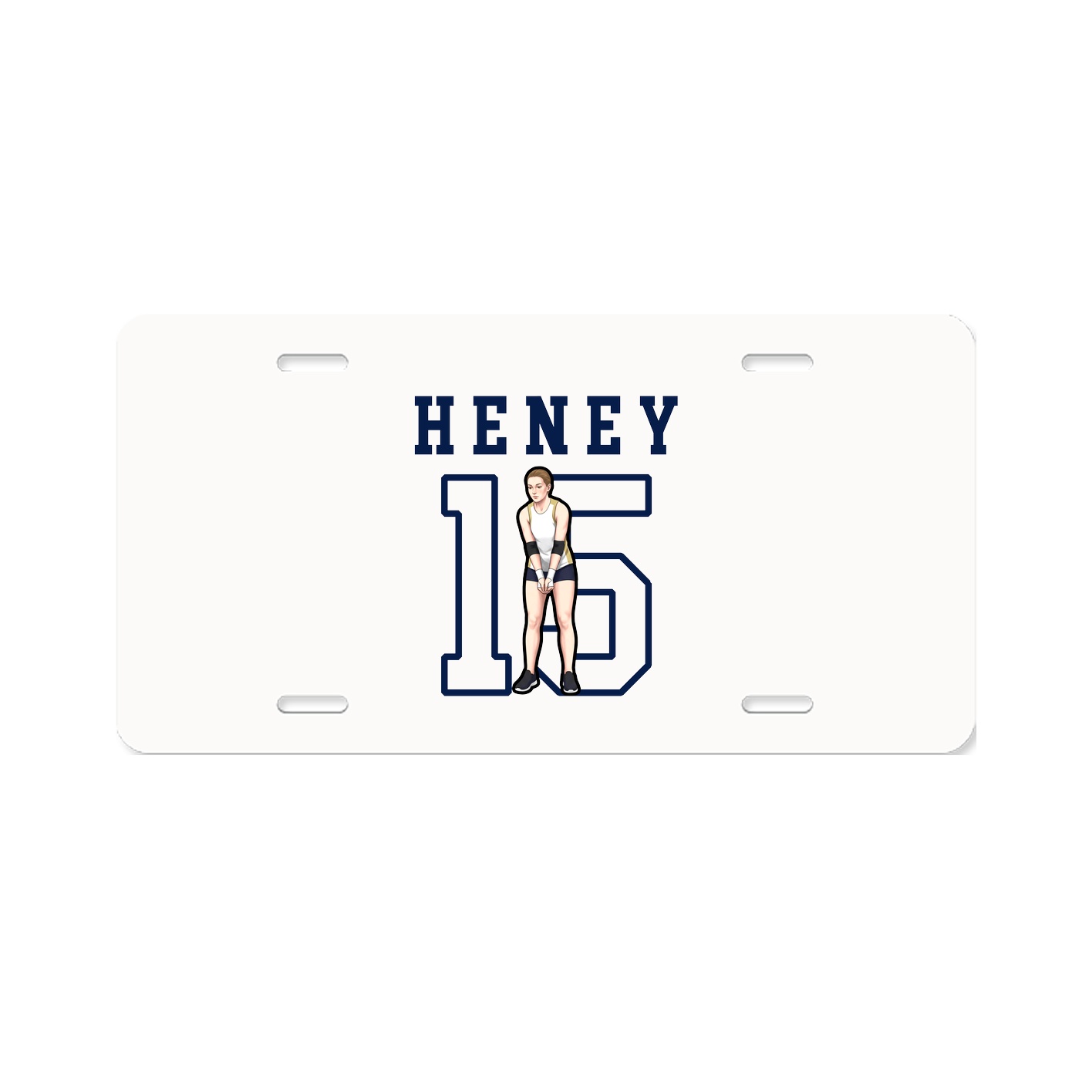 License Plate — Shirsey in Classic