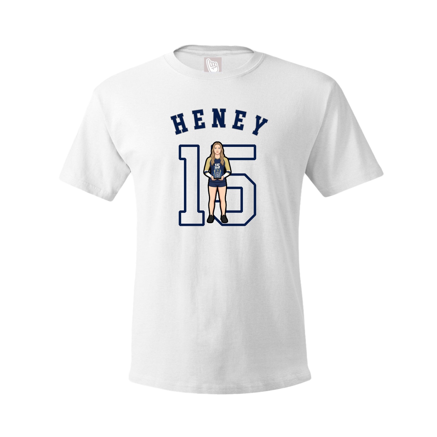 Tee — Shirsey Arch in White