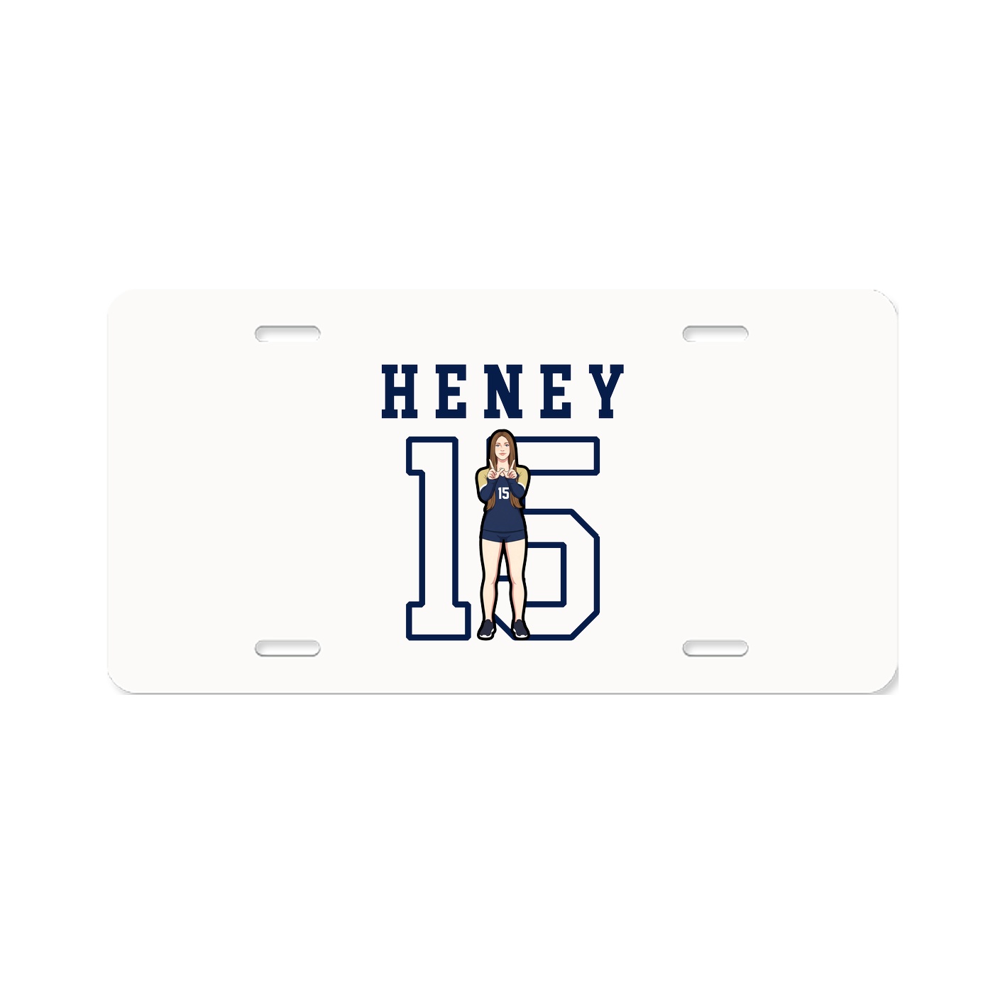 License Plate — Shirsey in Classic