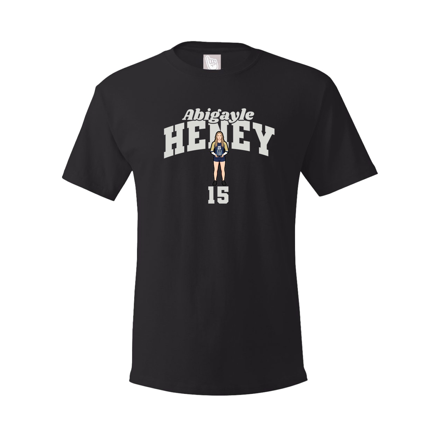 Tee — Signature Arch in Black