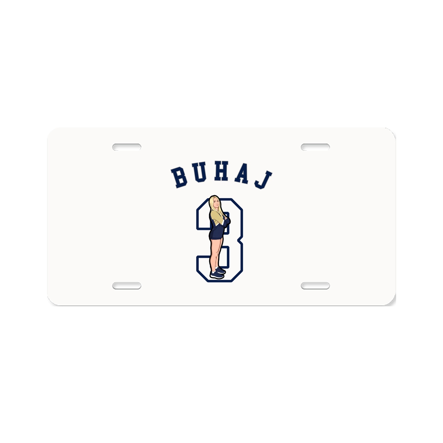 License Plate — Shirsey Arch in Classic