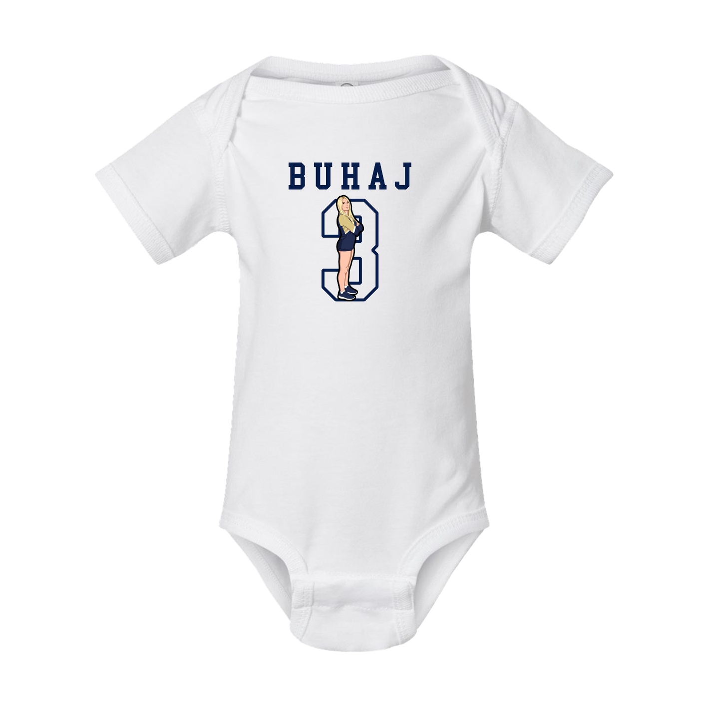 Baby Onesie — Shirsey in White