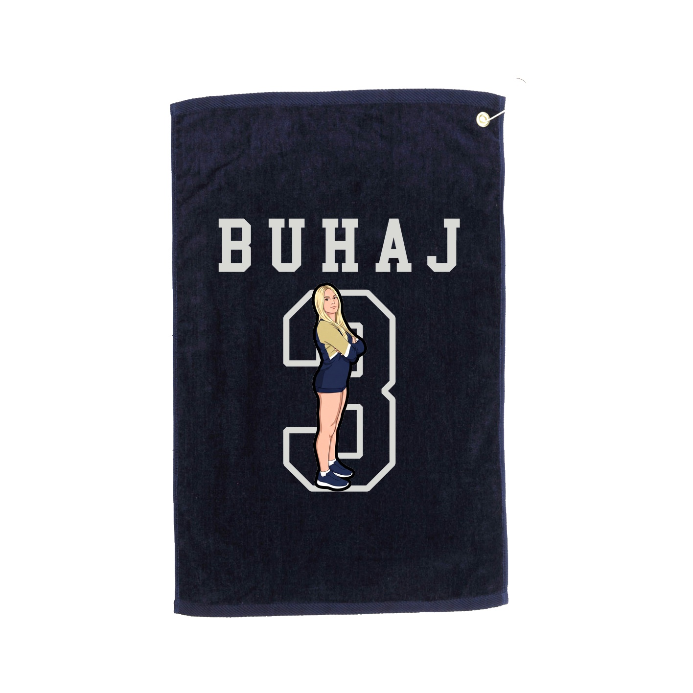 Golf Towel — Shirsey in Navy