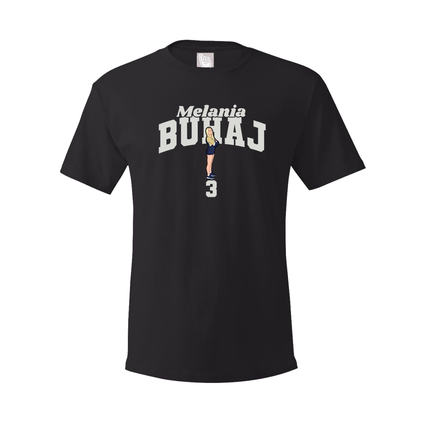 Youth Tee — Signature Arch in Black