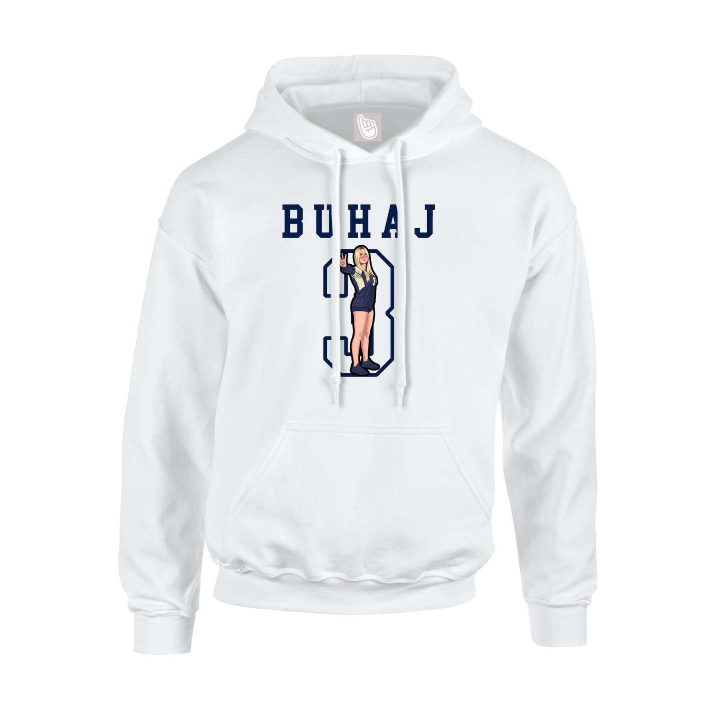 Youth Hoodie — Shirsey in White