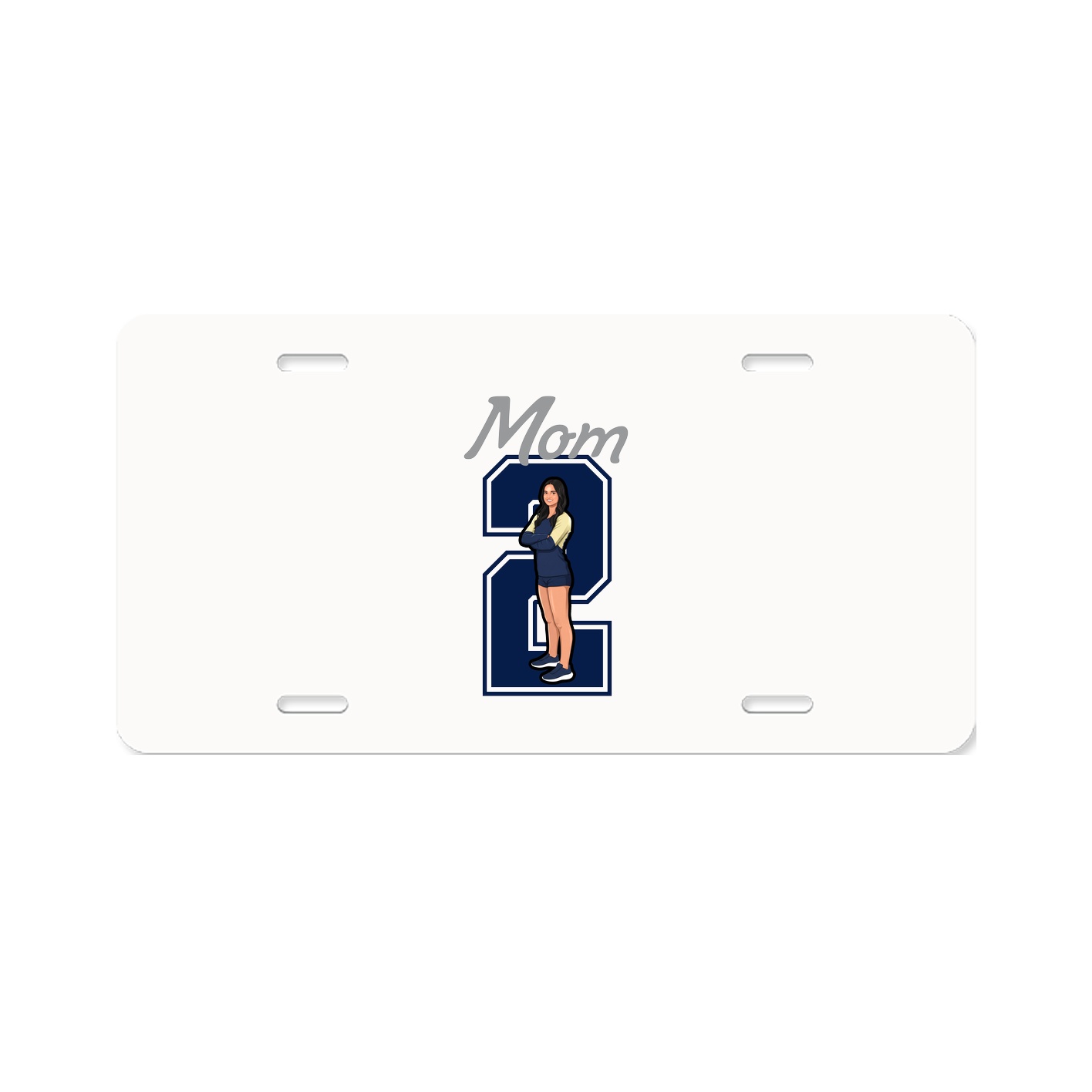 License Plate — Mothers Day Shirsey in Classic