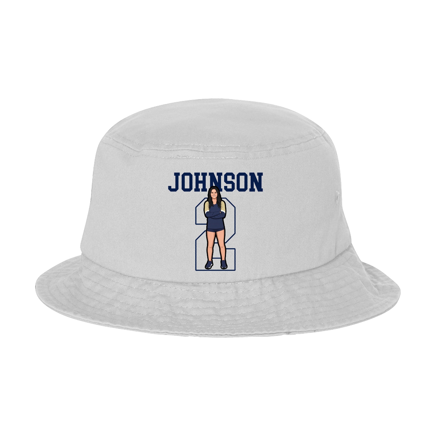 Bucket Cap — Shirsey in White