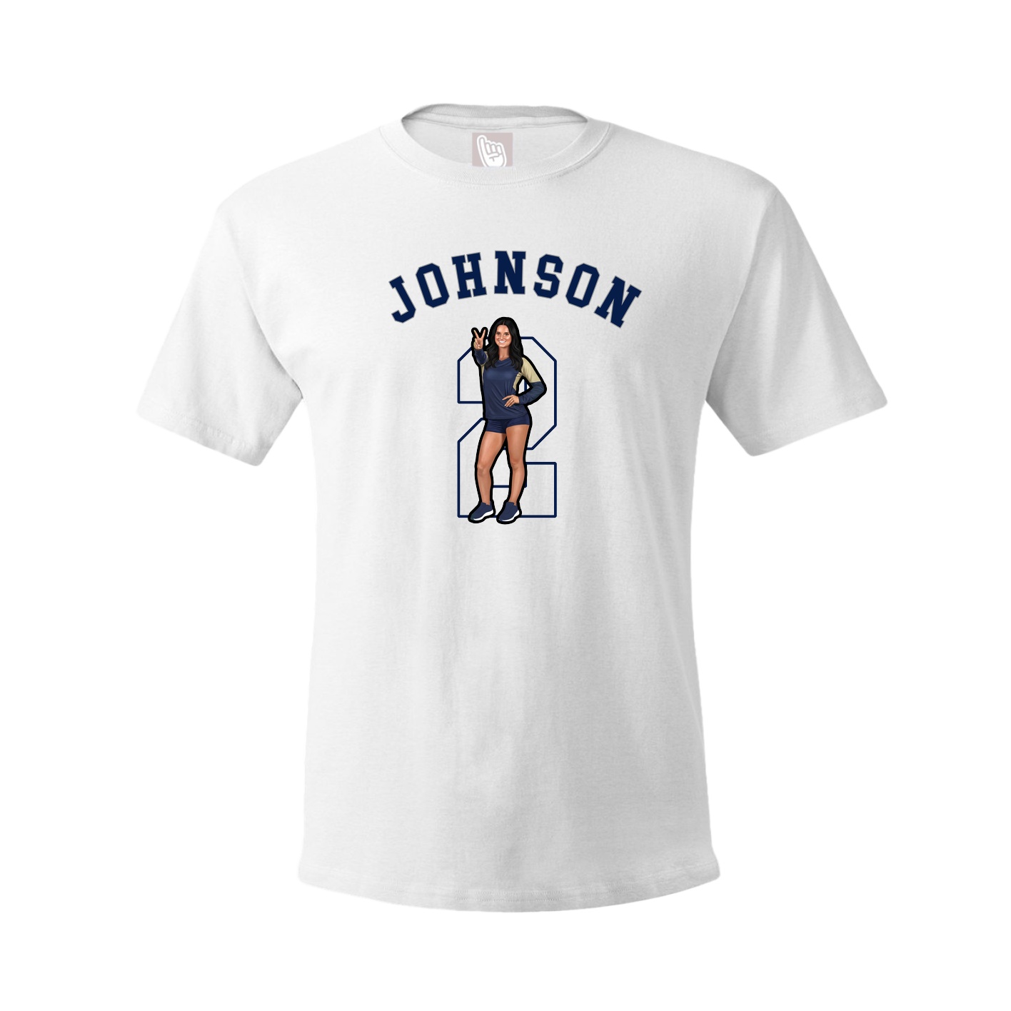 Youth Tee — Shirsey Arch in White