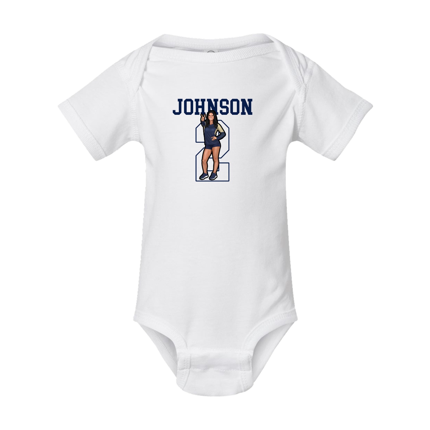 Baby Onesie — Shirsey in White