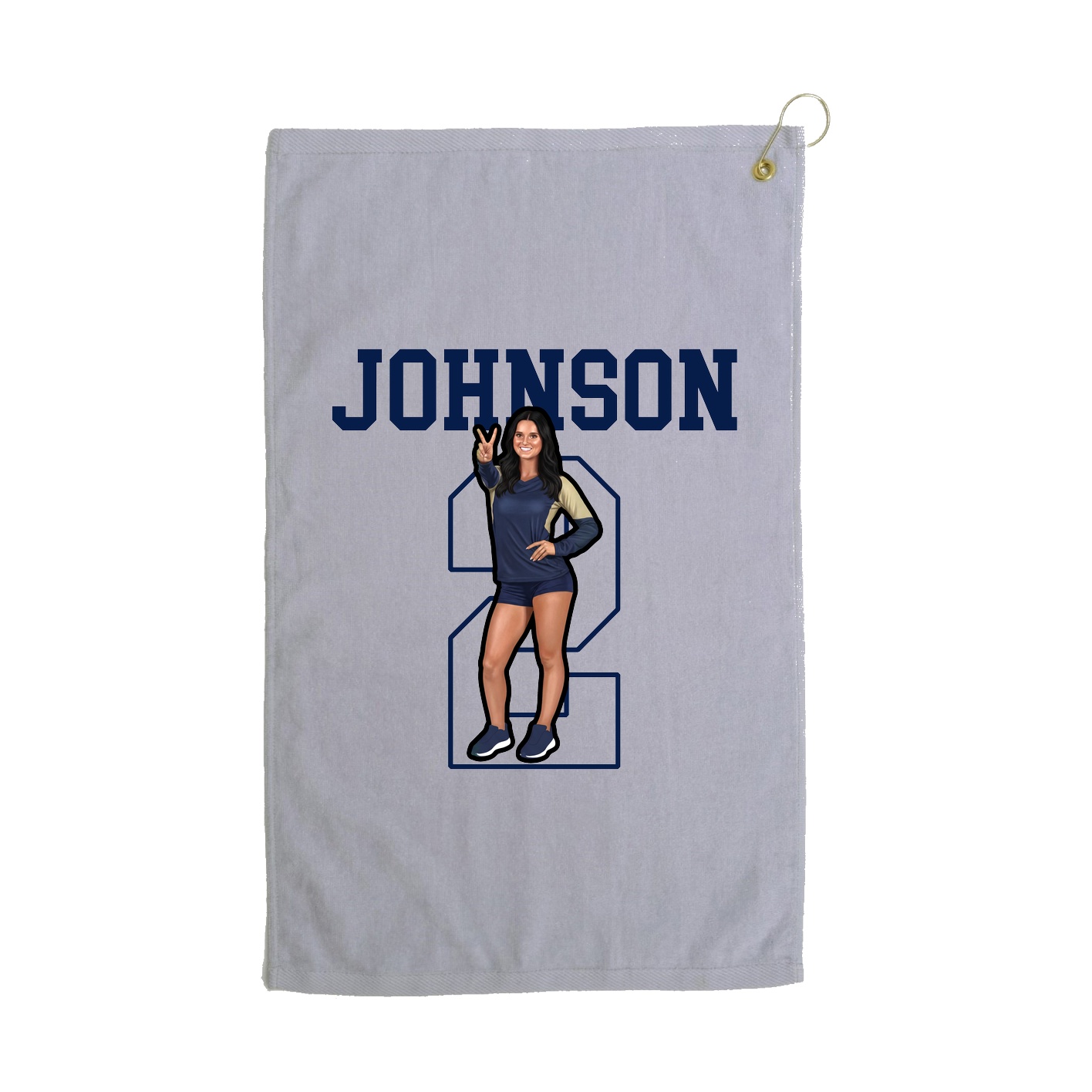 Golf Towel — Shirsey in Grey