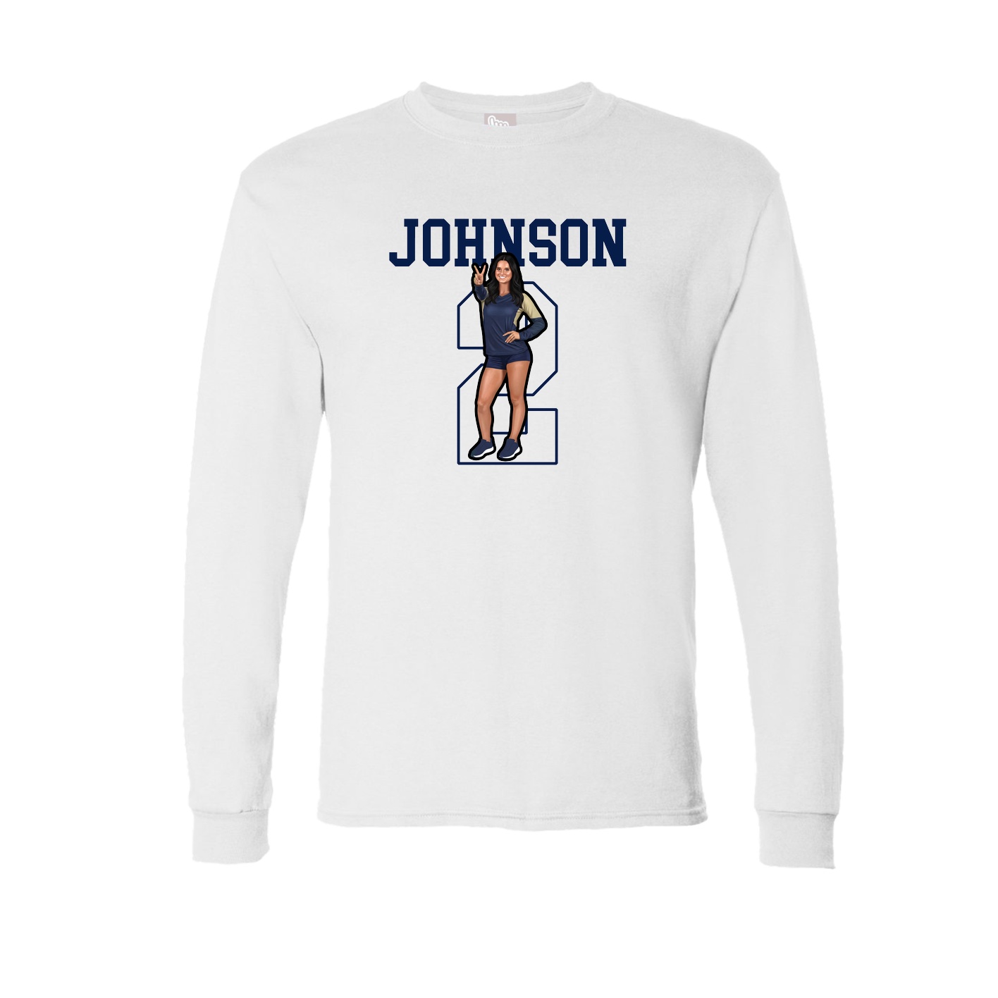 Long Sleeve Tee — Shirsey in White