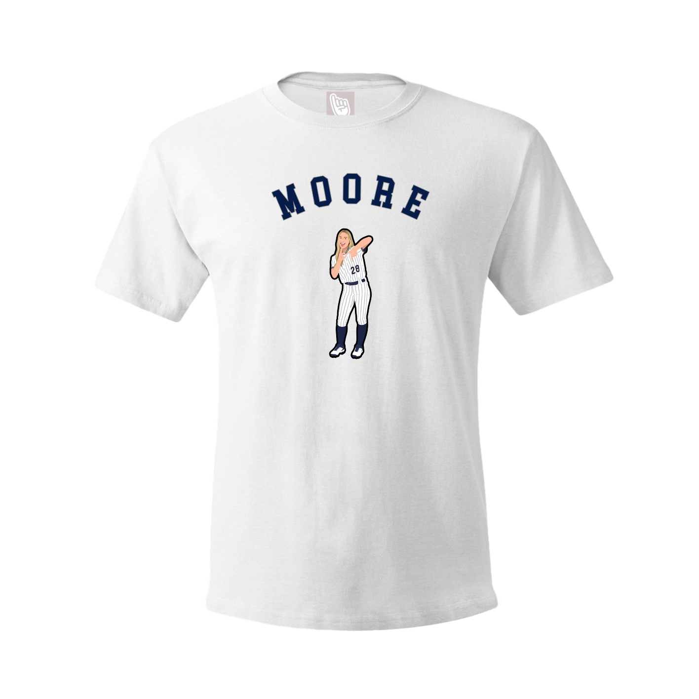 Youth Tee — Shirsey Arch in White