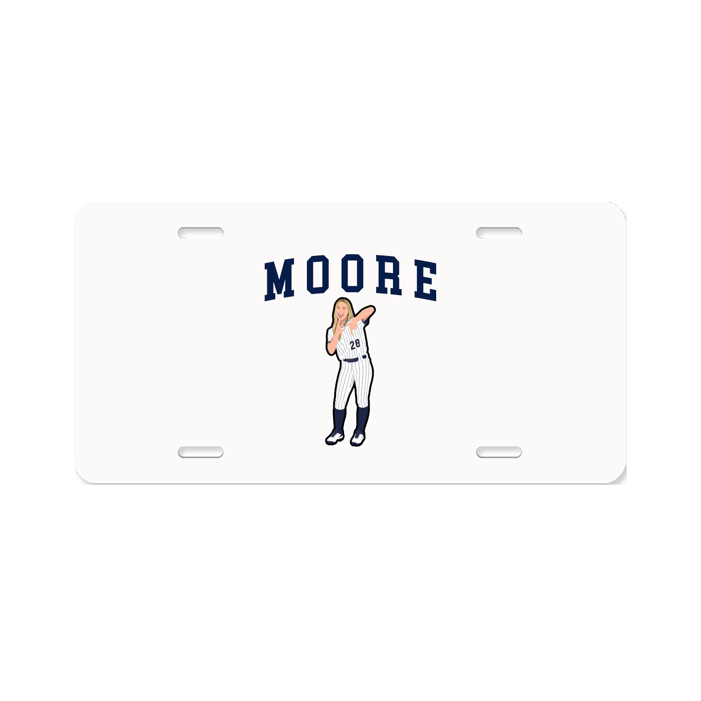 License Plate — Shirsey in Classic