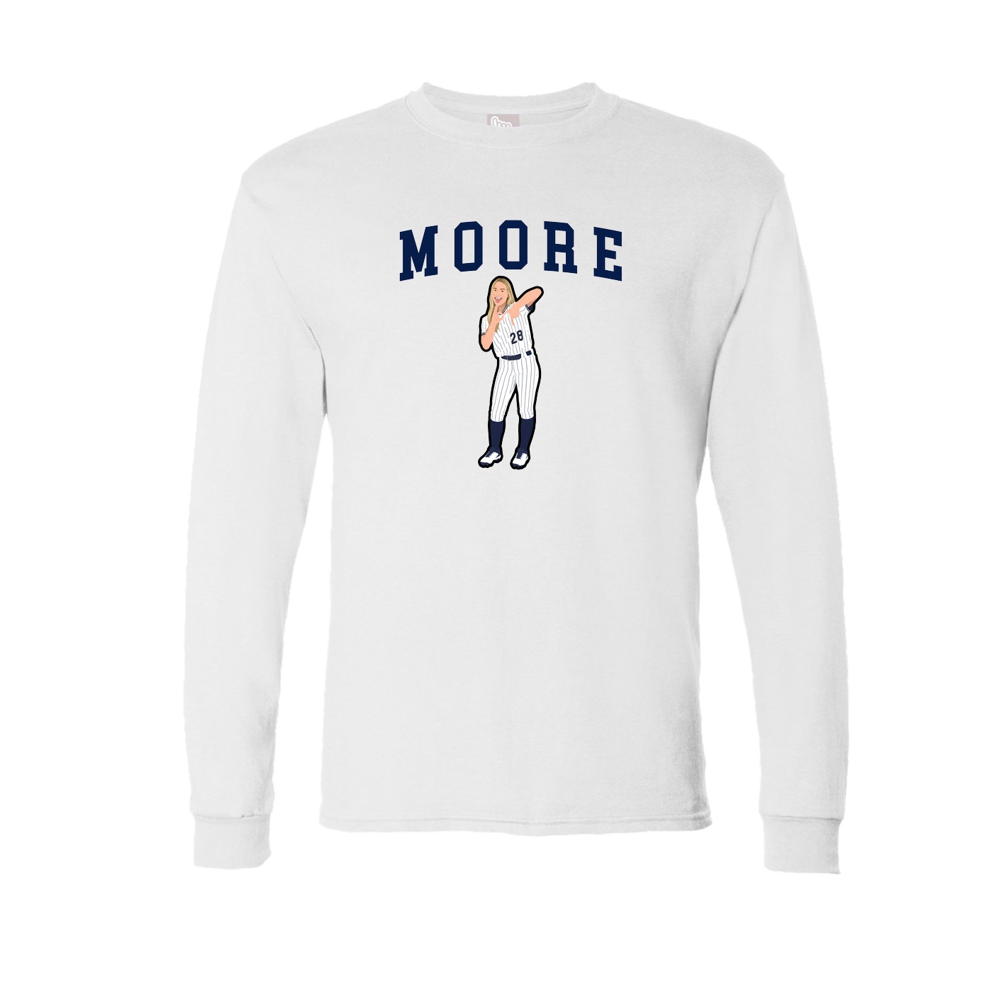 Long Sleeve Tee — Shirsey in White