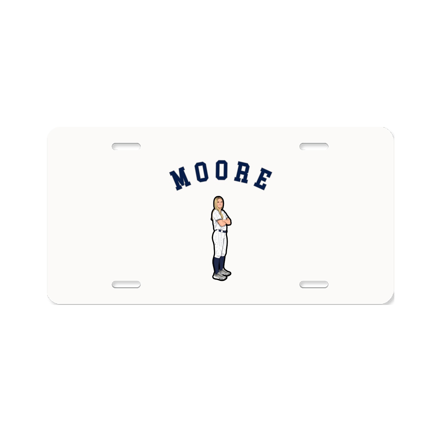 License Plate — Shirsey Arch in Classic
