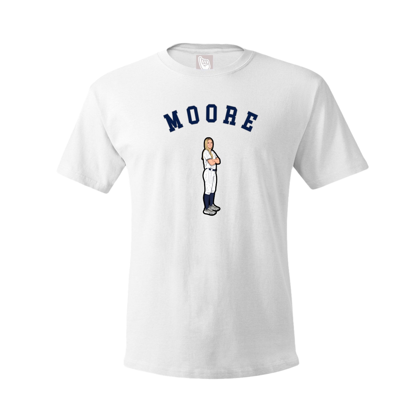 Tee — Shirsey Arch in White
