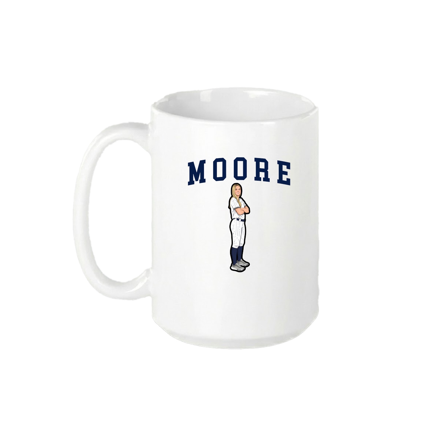 15oz Coffee Mug — Shirsey in White