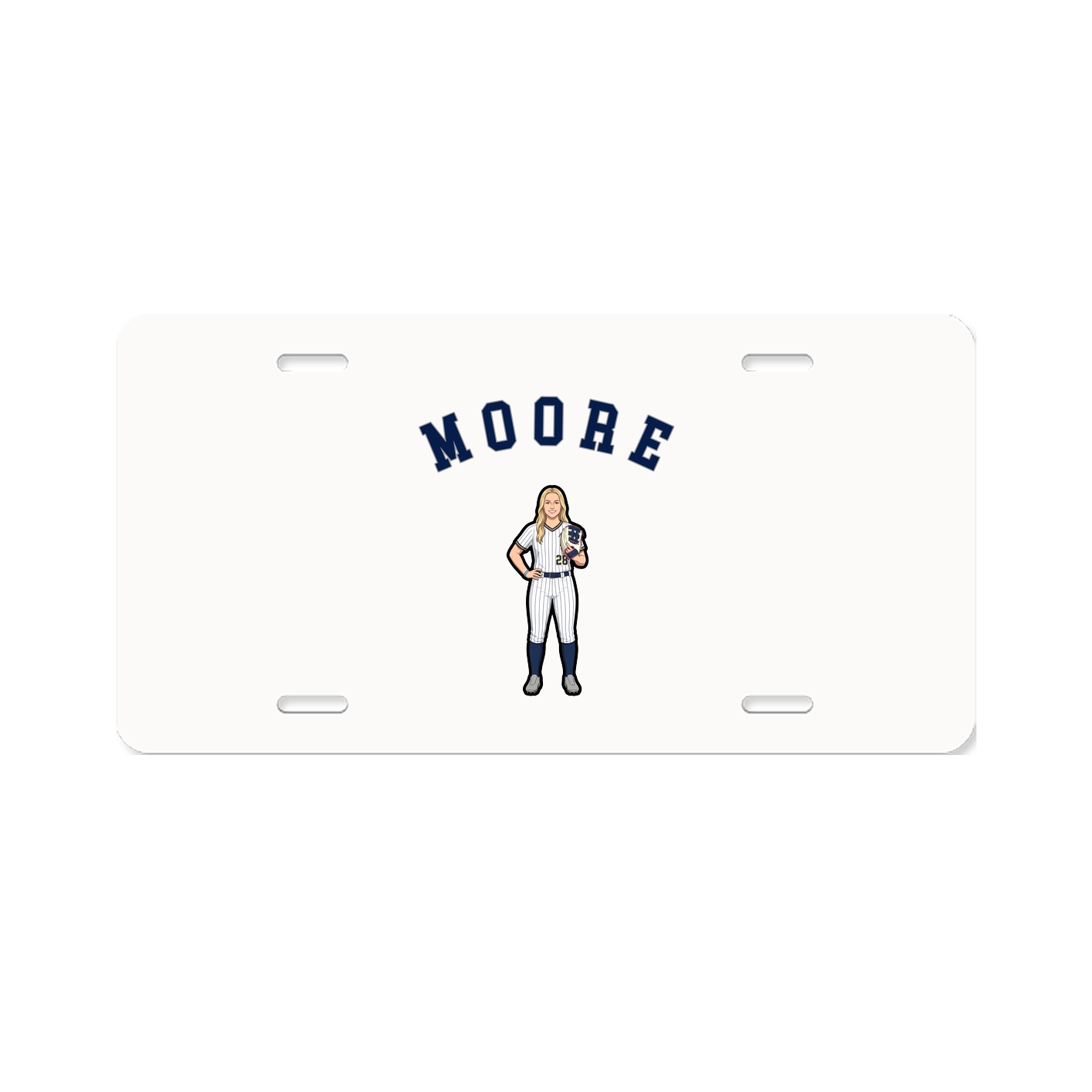 License Plate — Shirsey Arch in Classic