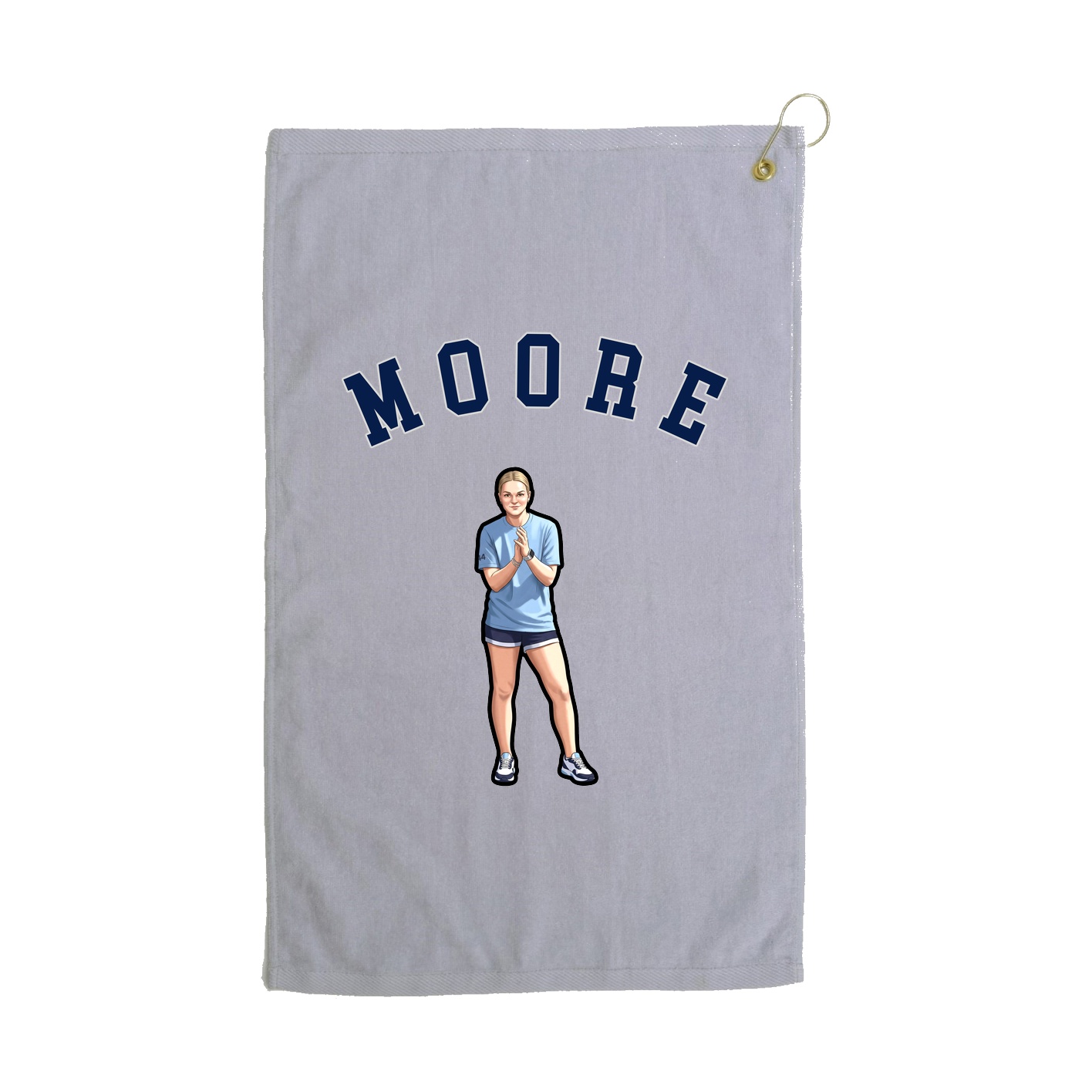 Golf Towel — Shirsey Arch in Grey