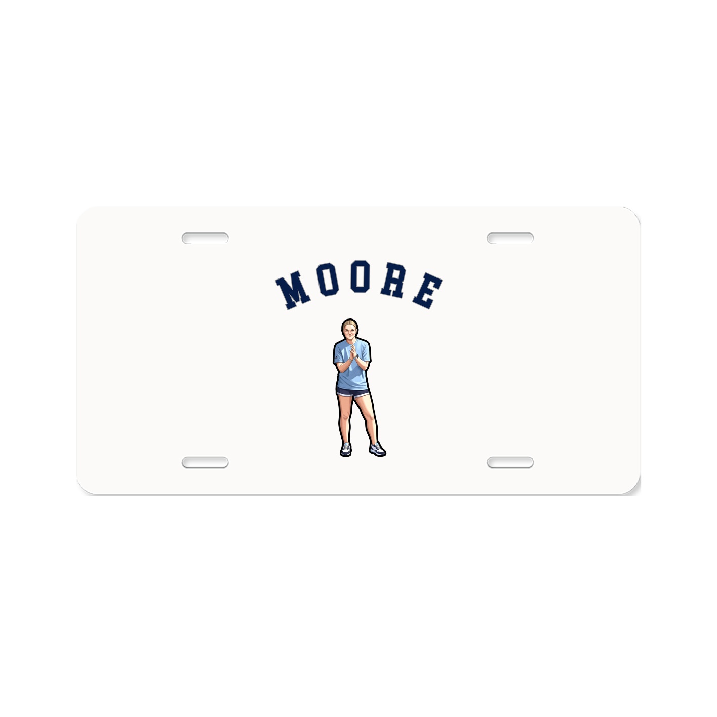 License Plate — Shirsey Arch in Classic