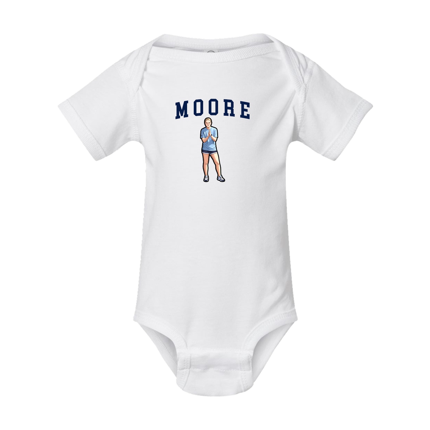 Baby Onesie — Shirsey in White