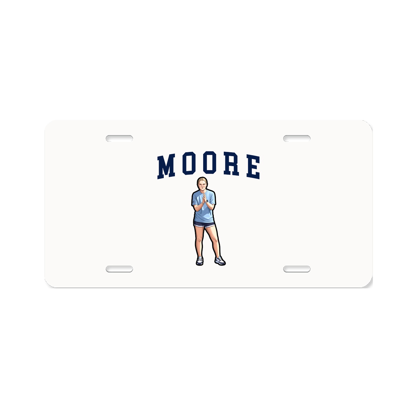 License Plate — Shirsey in Classic