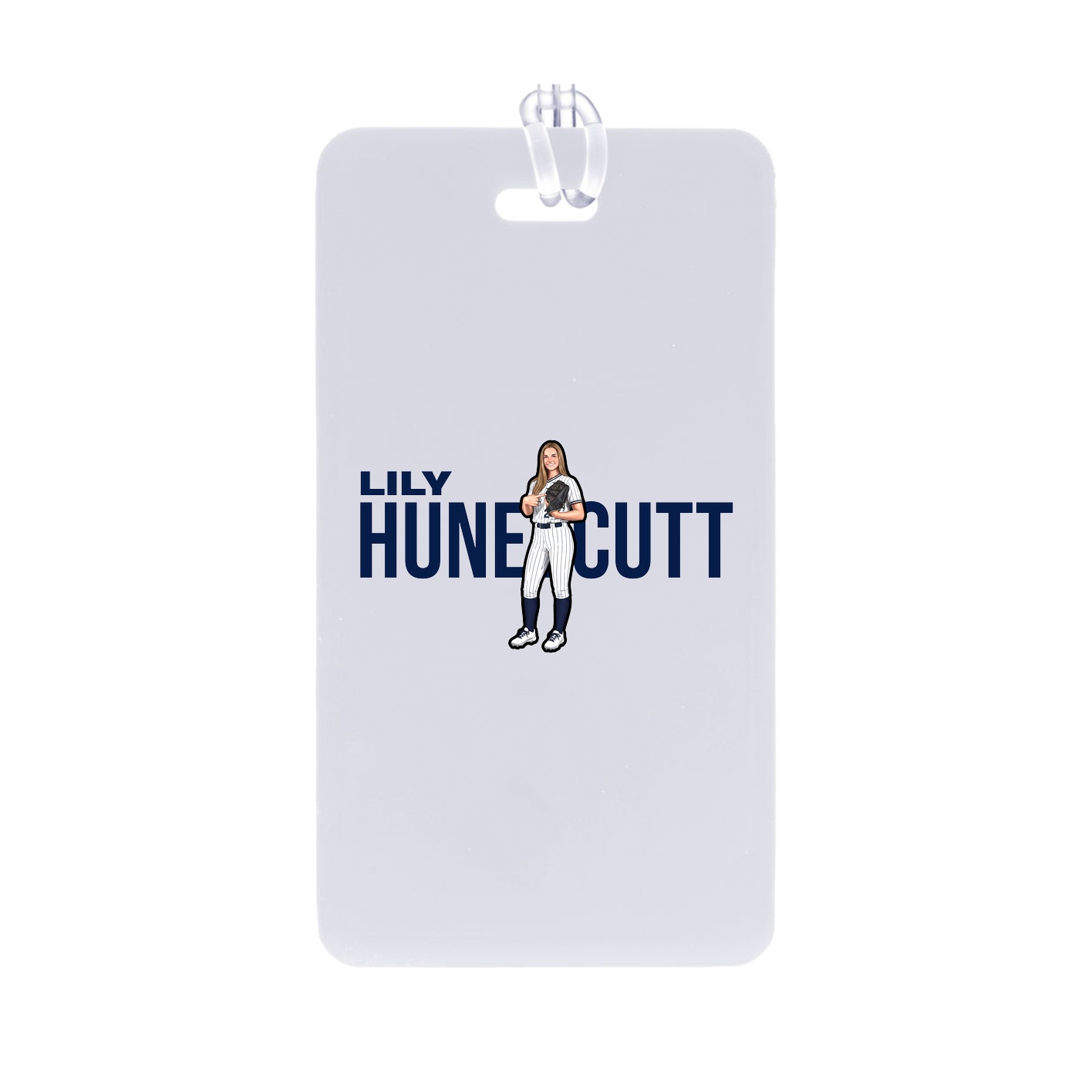 Bag Tag — Player Name in Classic