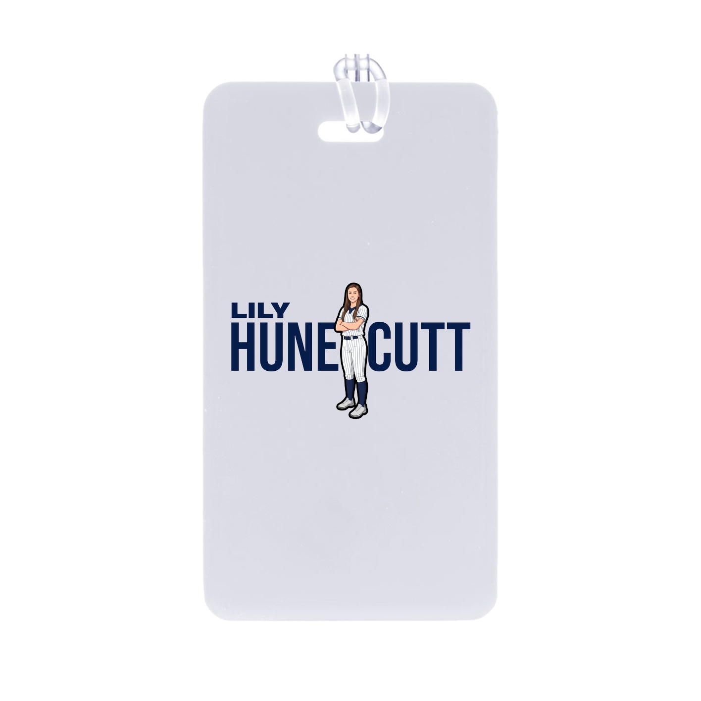 Bag Tag — Player Name in Classic
