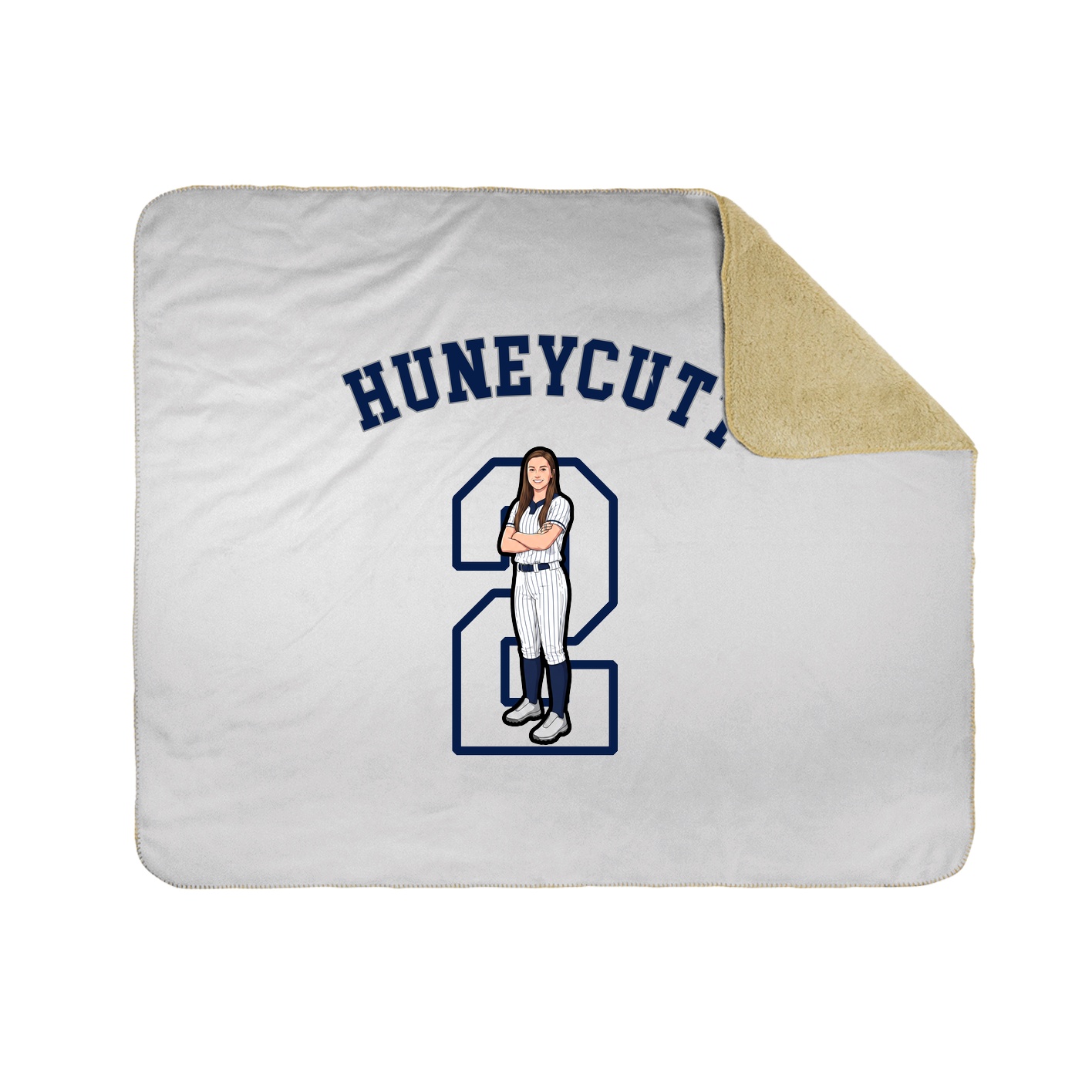 Throw Blanket — Shirsey Arch in White