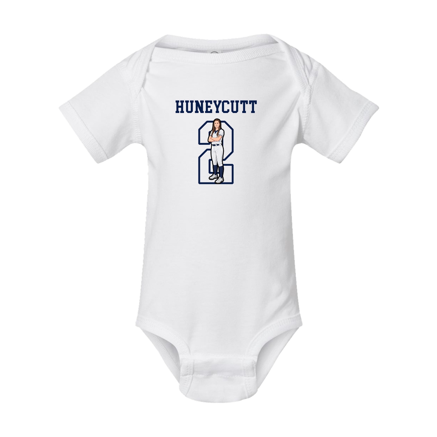 Baby Onesie — Shirsey in White