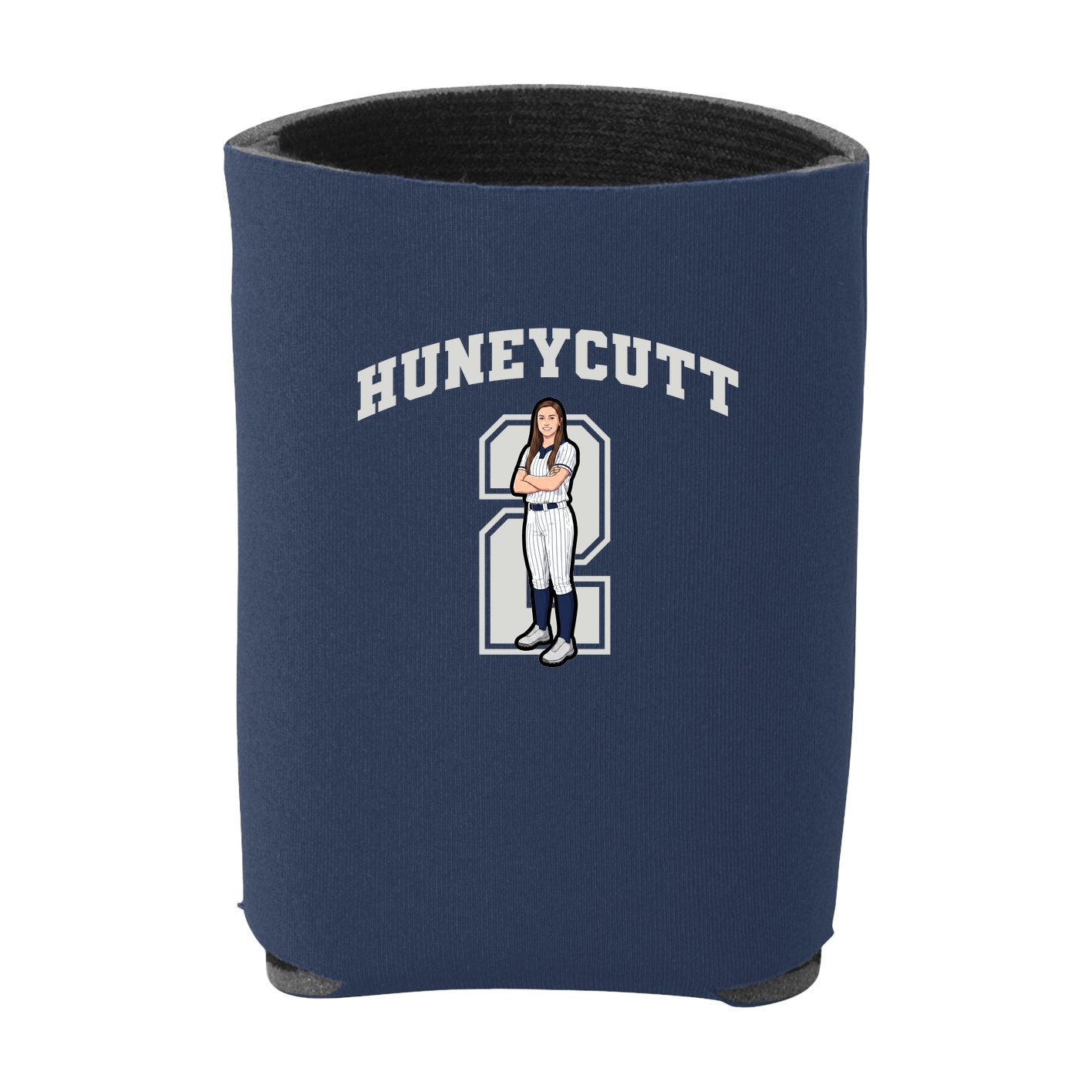 Can Holder — Number in Navy