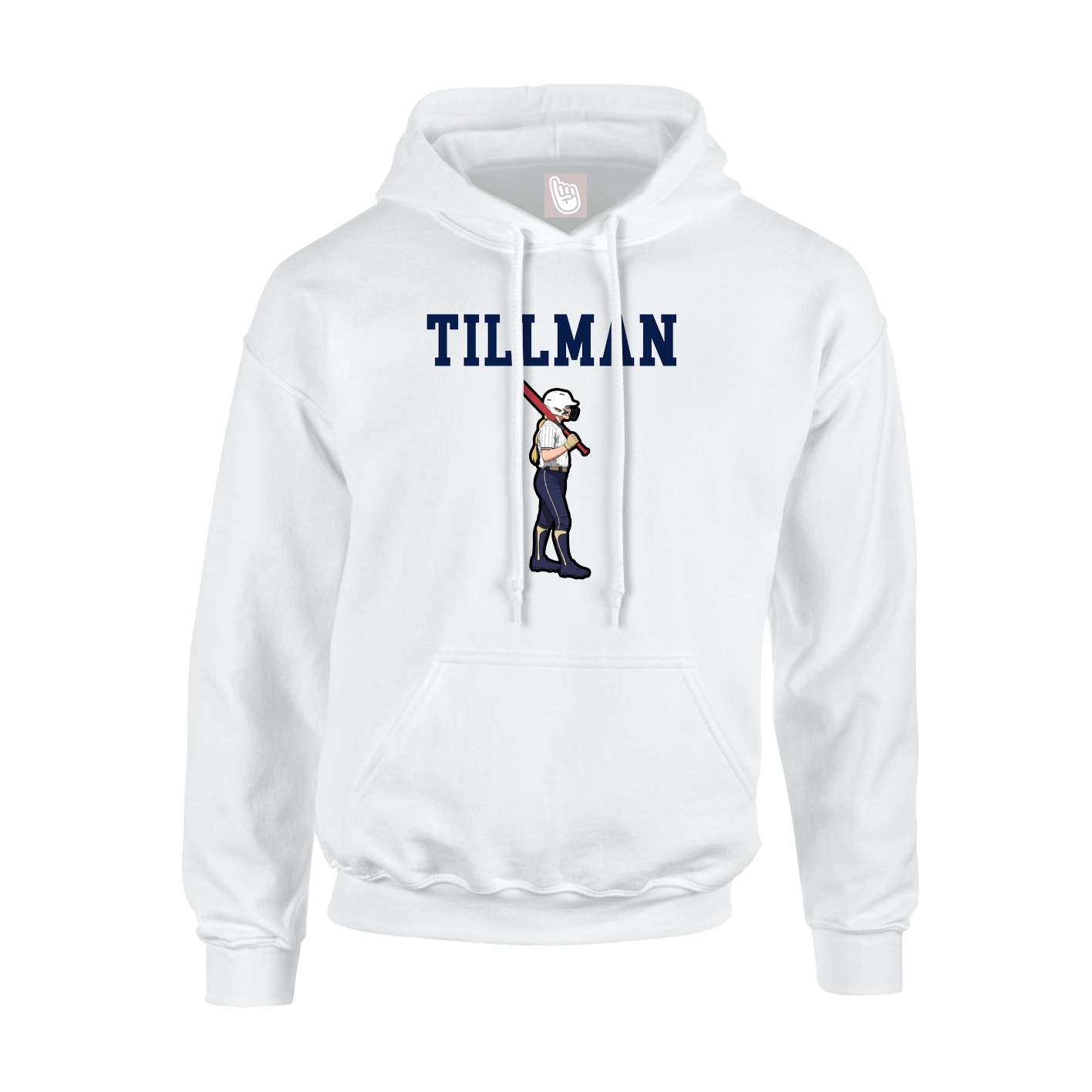 Youth Hoodie — Shirsey in White