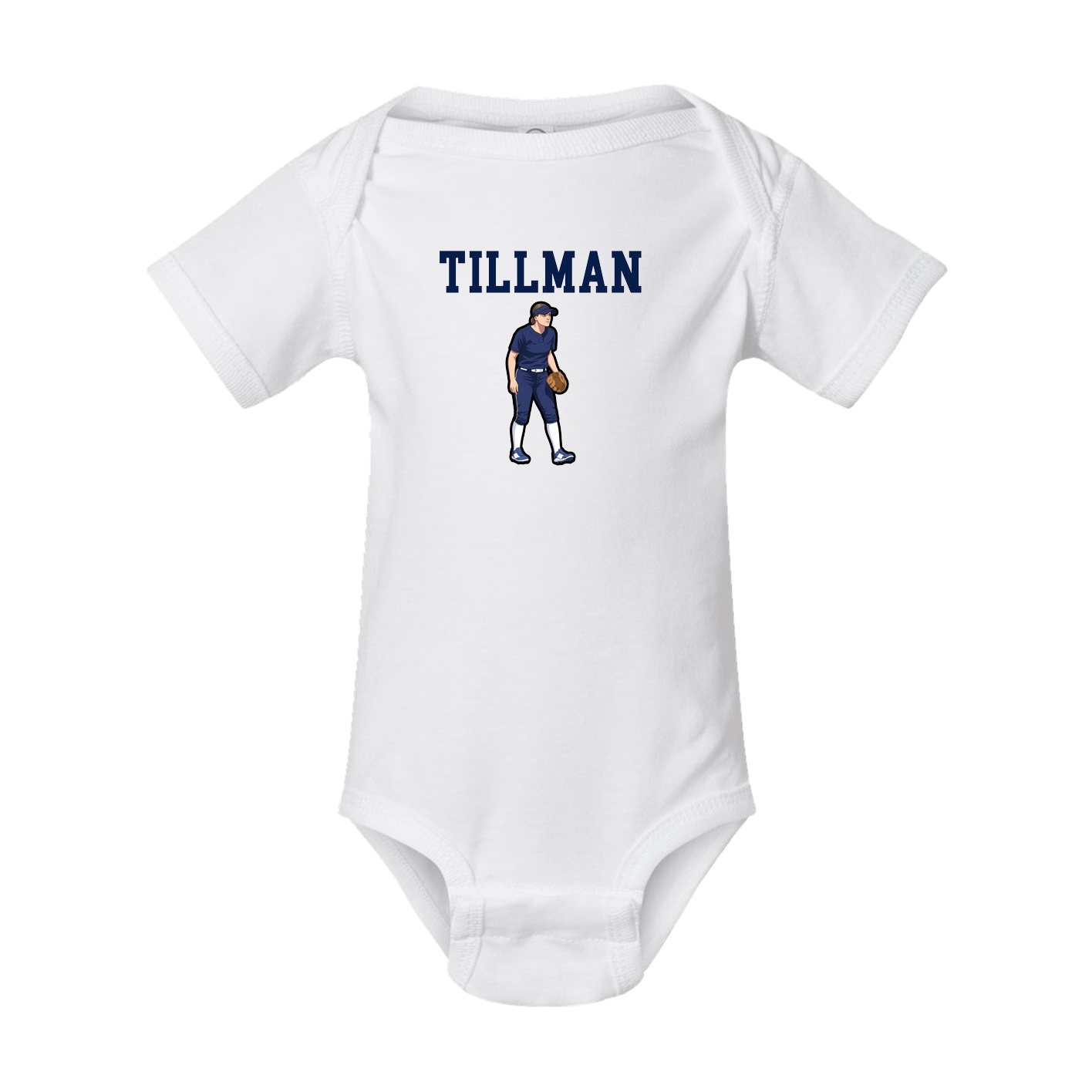 Baby Onesie — Shirsey in White