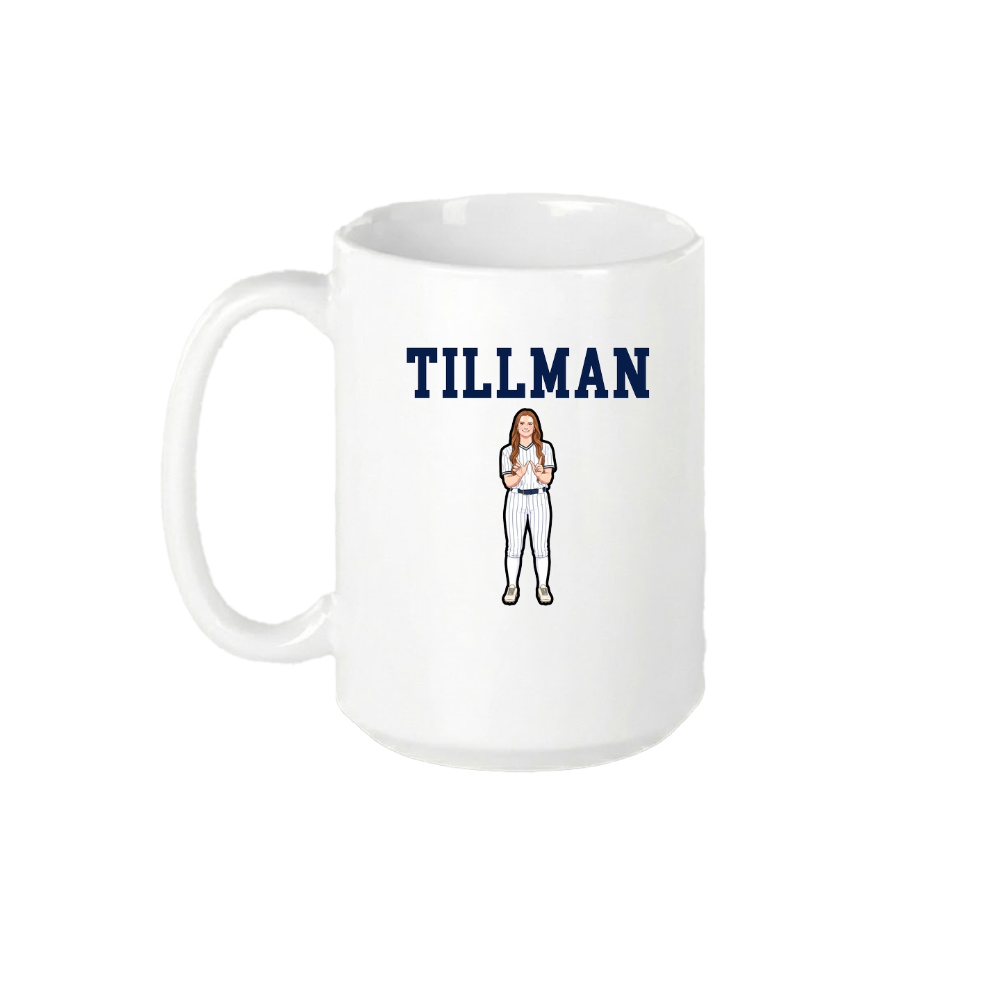 15oz Coffee Mug — Shirsey in White