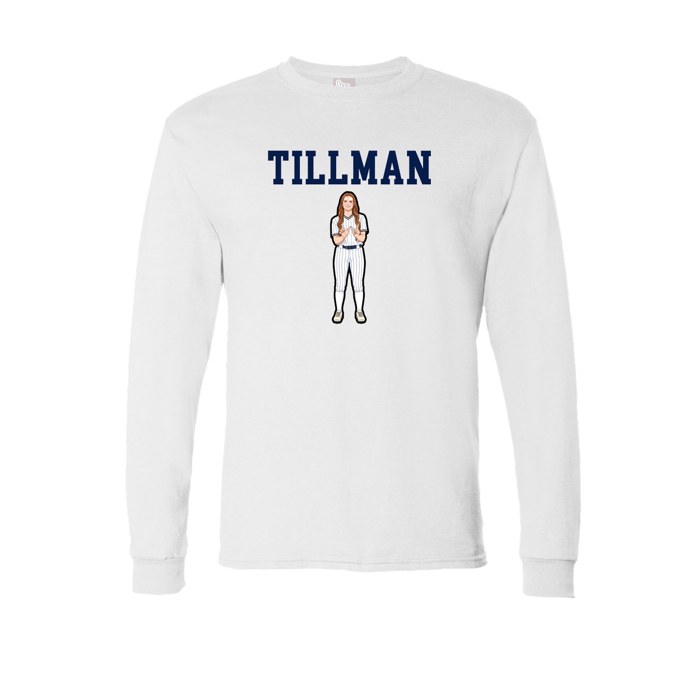 Long Sleeve Tee — Shirsey in White