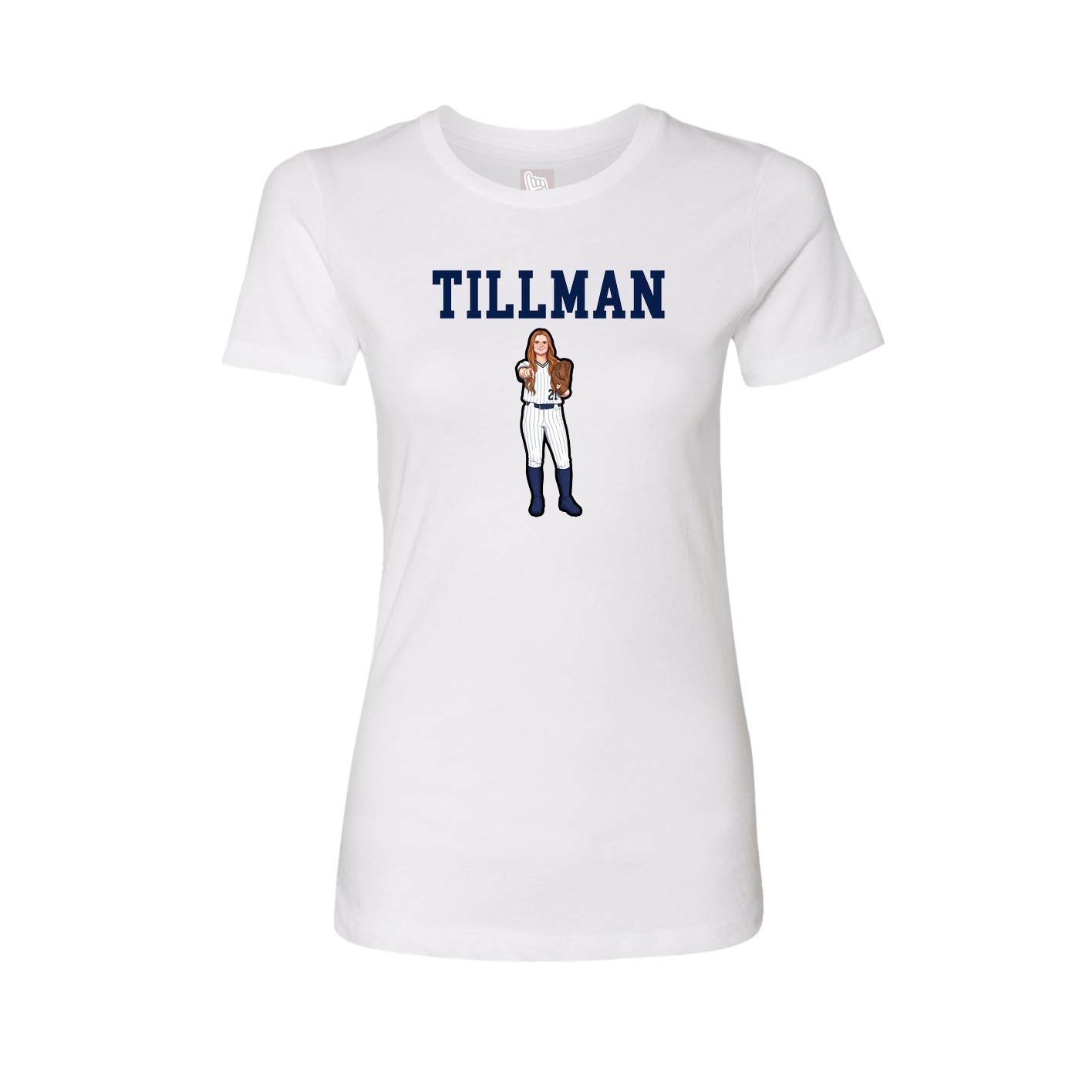 Fitted Women's Tee — Shirsey in White
